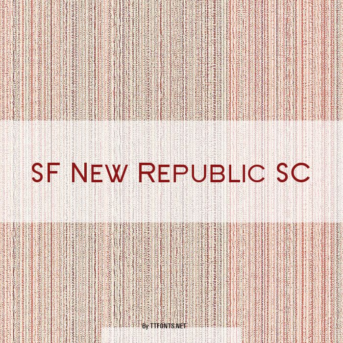 SF New Republic SC example